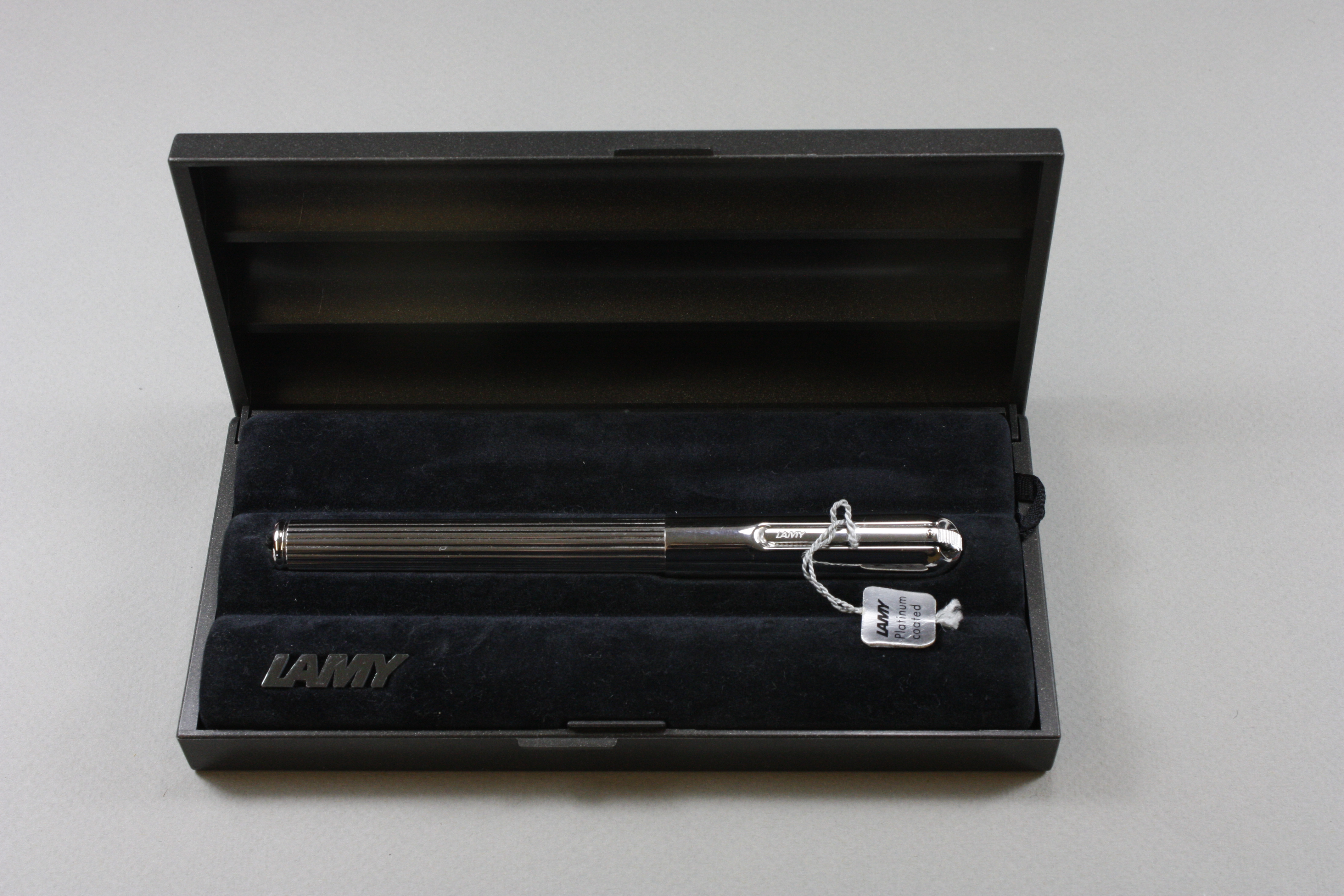 Lamy Persona Fountain Pen Designed By Mario Bellini Platinum Finish ...