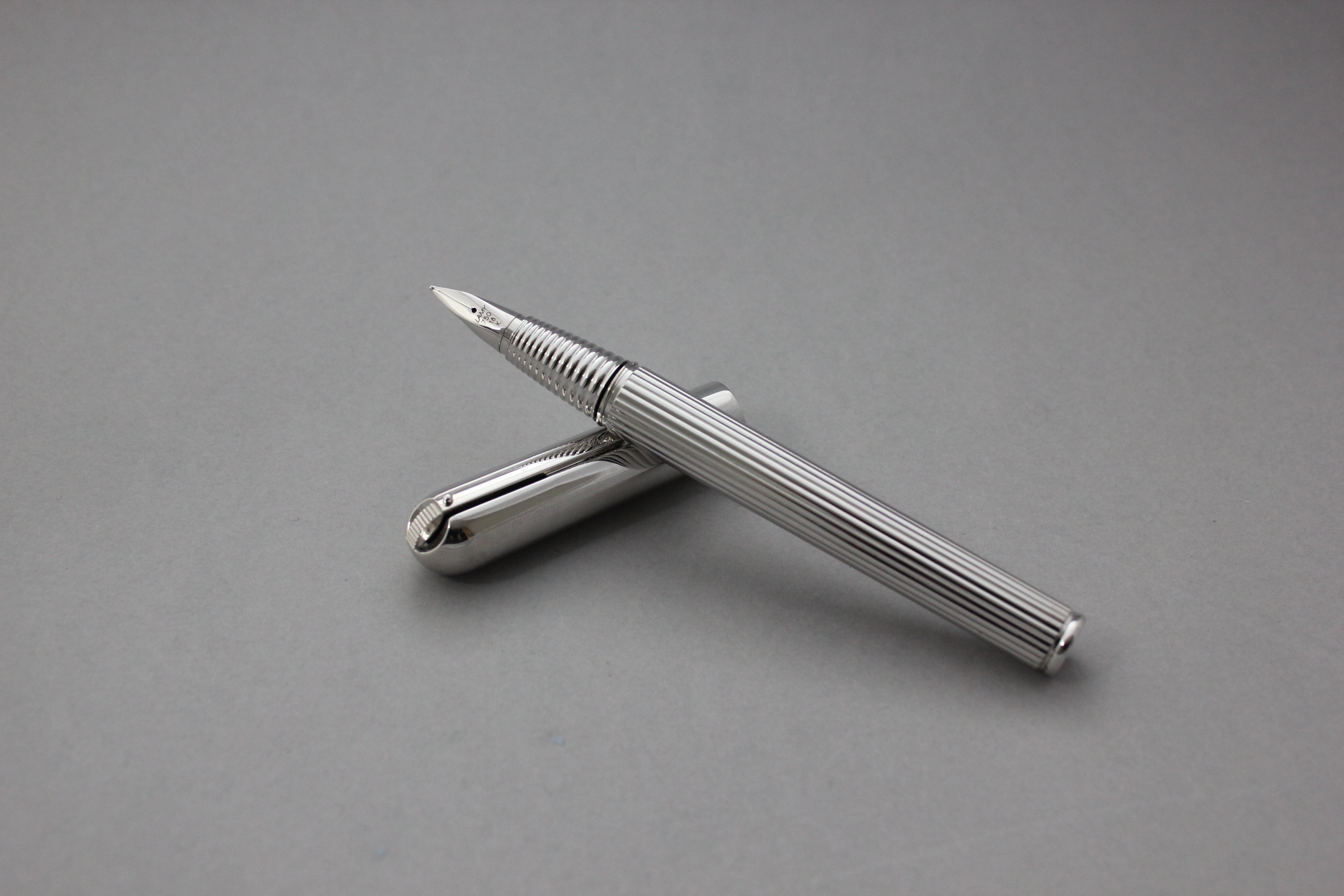 Lamy Persona Fountain Pen Designed By Mario Bellini Platinum Finish ...