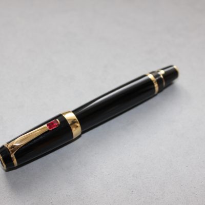 Montblanc Rouge Et Noir Boheme Retractable Nib Fountain Pen 1999 ...