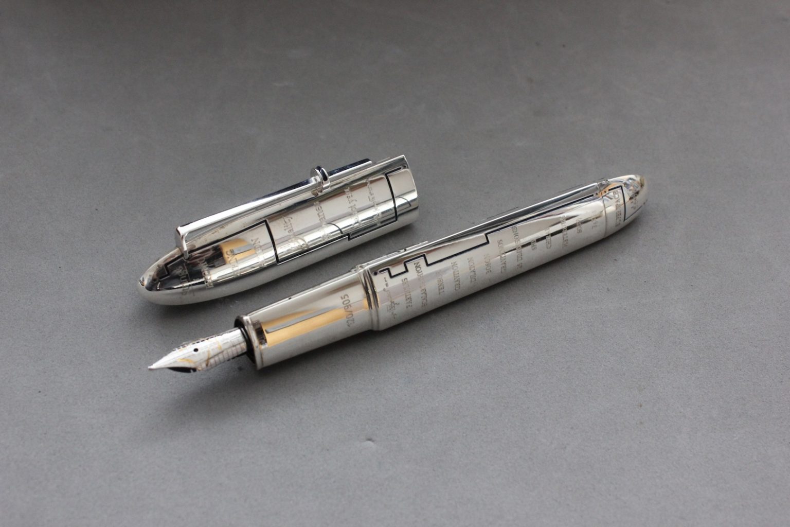 Omas 360 Imagination Sterling Silver Limited Edition Fountain Pen | B ...