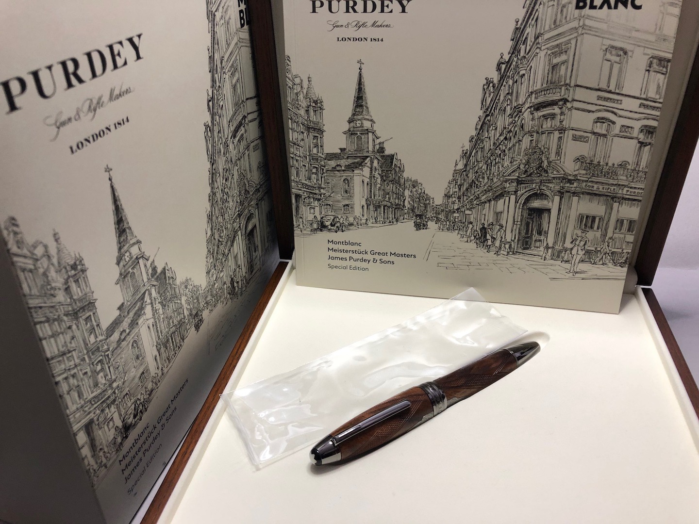 Meisterstück great masters james shop purdey & sons fountain pen