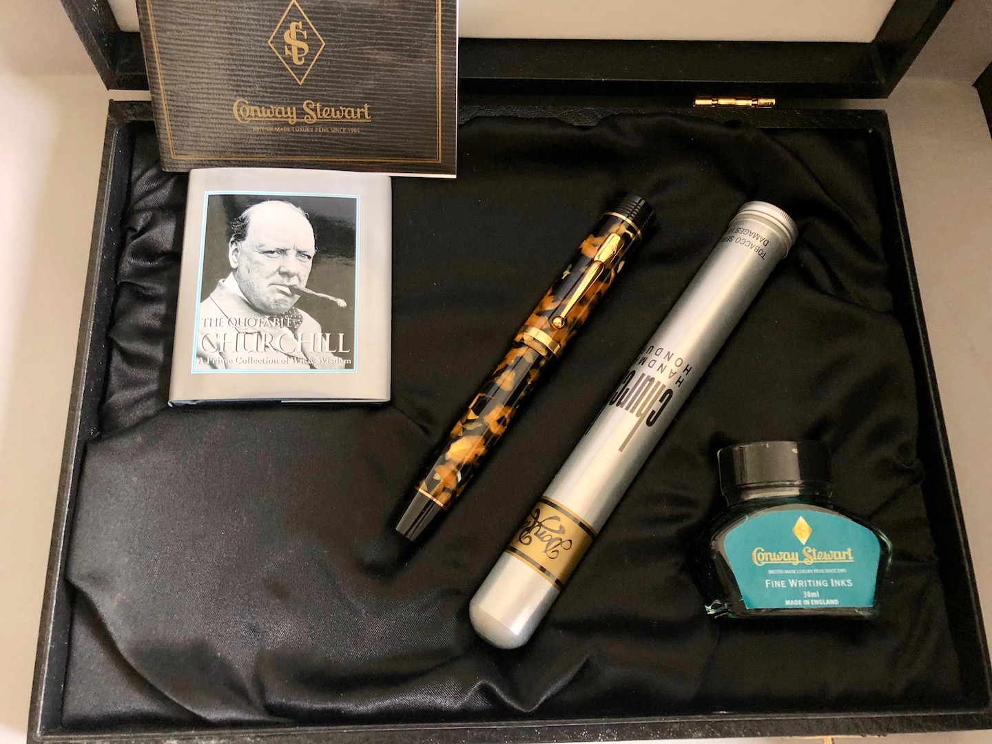 Early Conway Stewart Churchill Limited Edition Fountain Pen