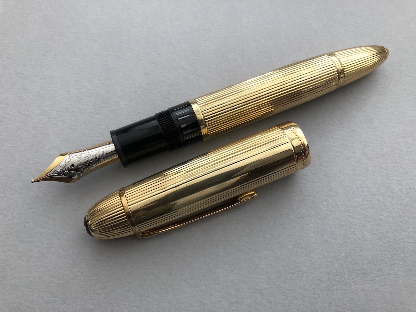 149 solid gold online montblanc