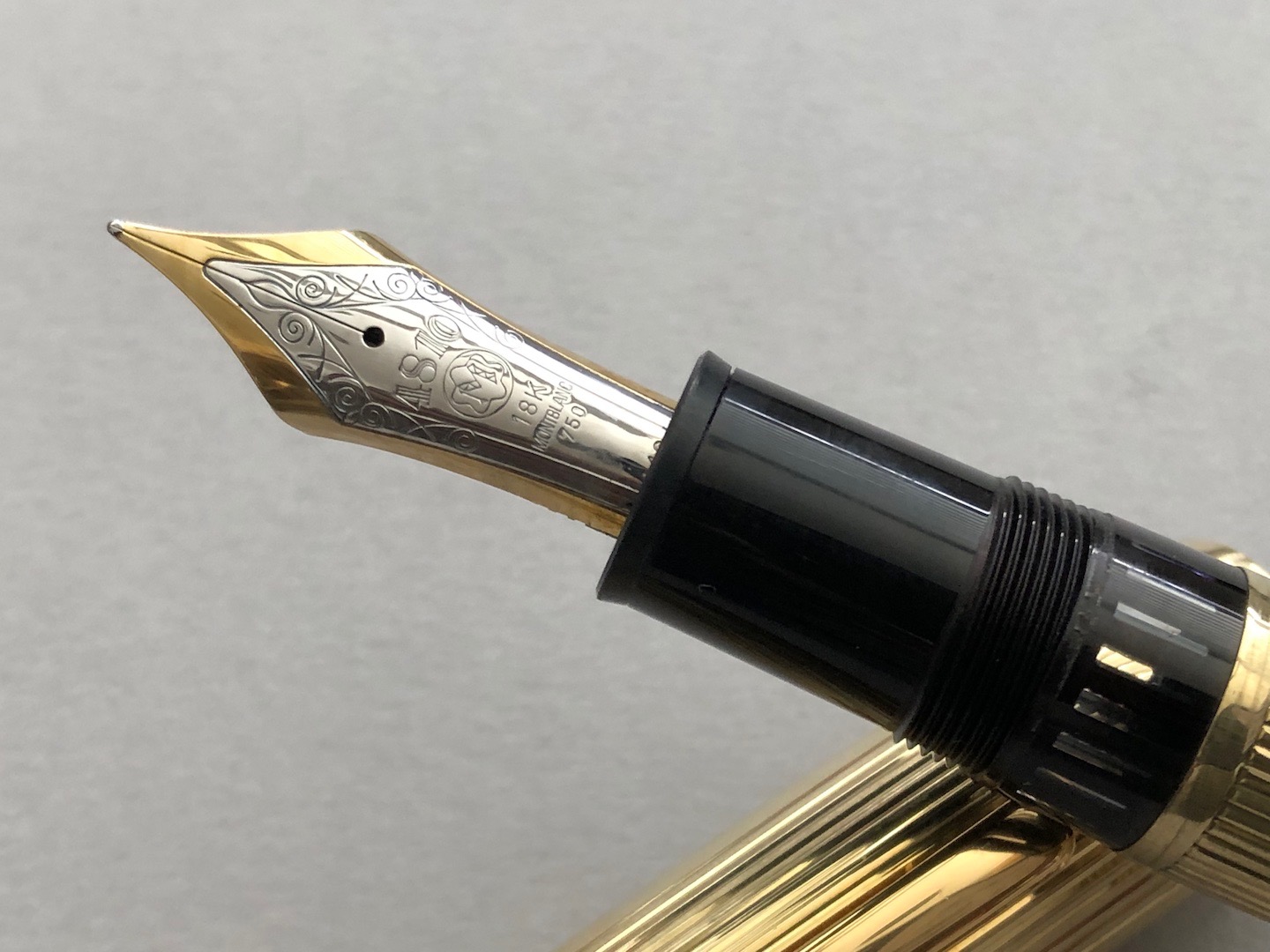 Montblanc 149 discount solid gold