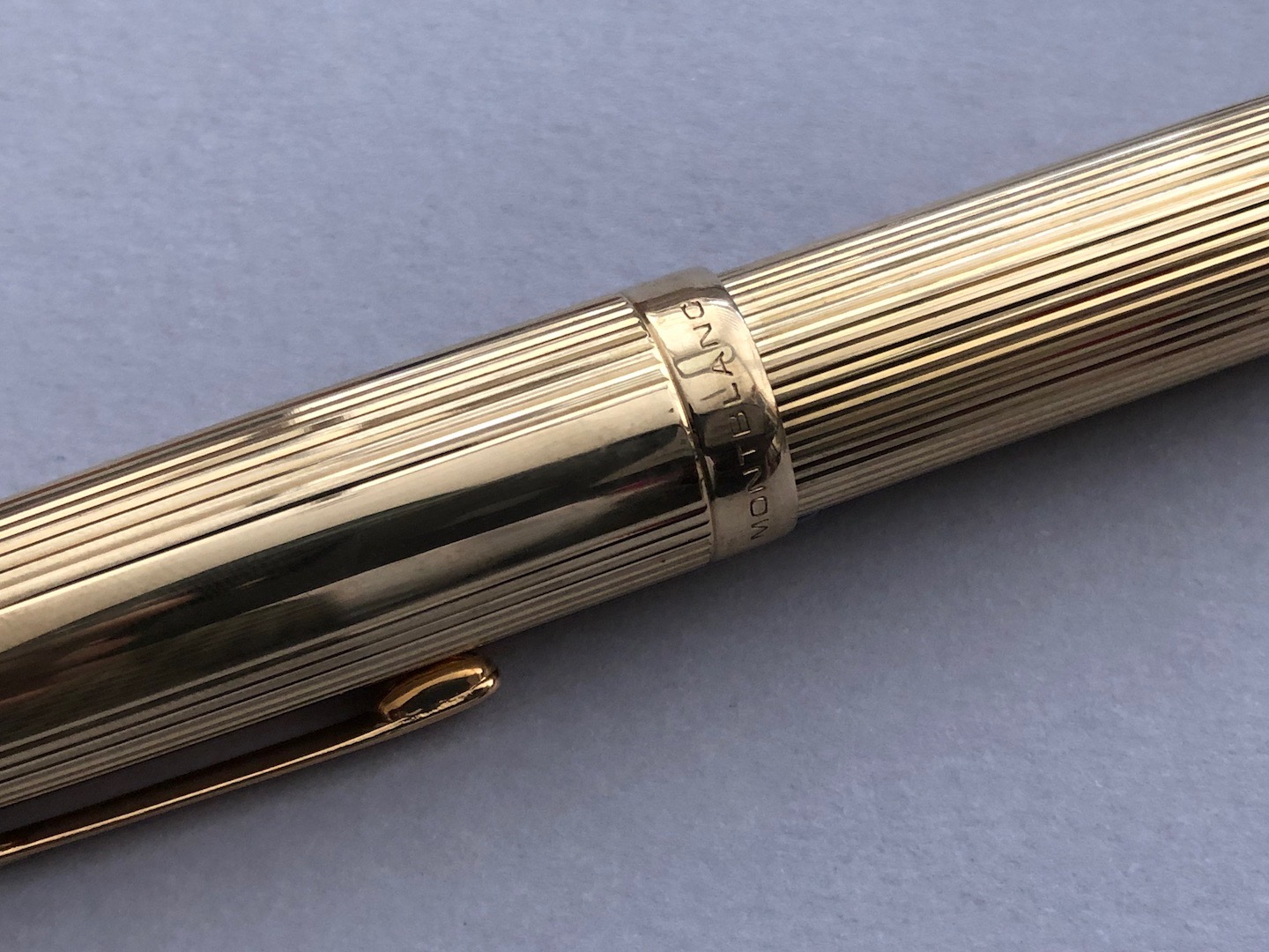 Montblanc 149 discount solid gold